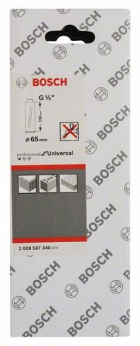 BOSCH Foret diamant pour perçage à sec G 1/2" 65 mm, 150 mm, 4 segments, 7 mm 2608587340