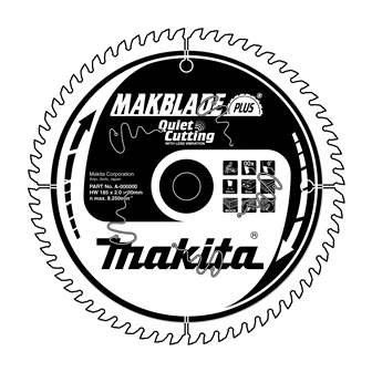 Lame de scie à bois MAKITA MAKBLADEplus 350x3,5x30 mm 56 dents B-09846