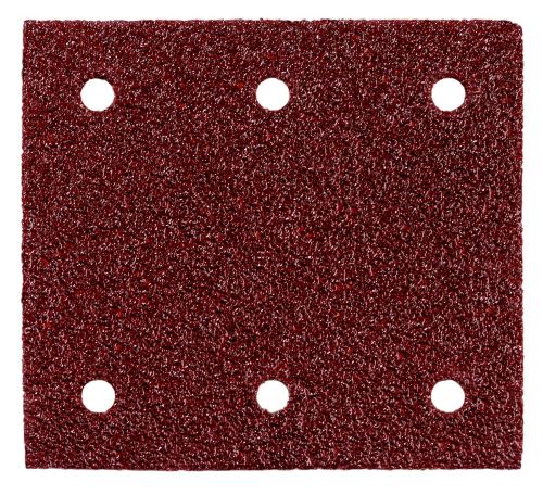 METABO Disque abrasif avec Velcro, perforé (10 pièces) P60, 115 x 103 mm 625620000