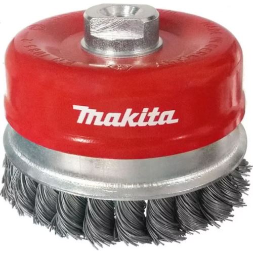 MAKITA Brosse à bol en fil d'acier - Fil tressé 100 mm P-04472