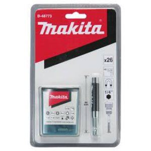 Jeu d'embouts MAKITA 26 pièces avec embout de 80 mm B-48773