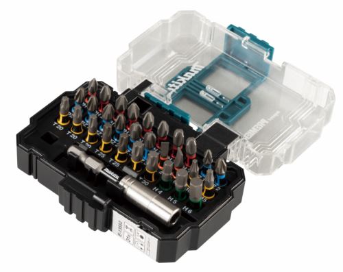 MAKITA jeu d'embouts 1/4" Impact Premier, 31 pièces dans un coffret en plastique E-13552