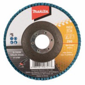 MAKITA disque à lamelles 125x22,23 mm K60 Zirkon D-74239