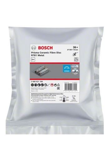 BOSCH EXPERT PRISMA disque fibre R781,100,P36,25pcs 2608621788