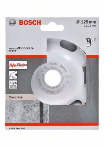 BOSCH Meule diamantée Expert pour béton 125×22,23×5mm avec enlèvement de matière rapide 2608601763