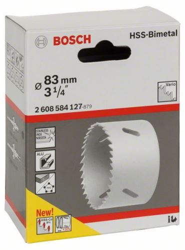 BOSCH Perforatrice bimétallique HSS pour adaptateur standard 83 mm, 3 1/4" 2608584127