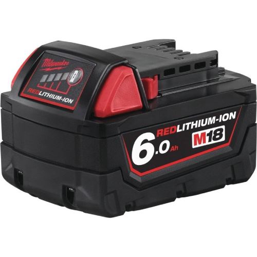 Batterie MILWAUKEE M18 B6 (18 V /6 Ah) REDLITHIUM 4932451244