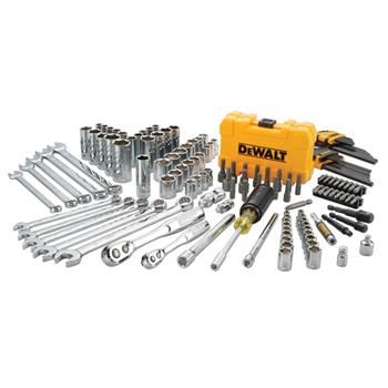 Ensemble DeWALT Gola (142 pcs) avec cliquet 1/4 et 3/8 DWMT73802-1