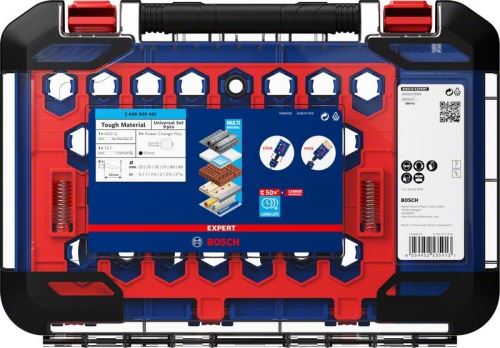 BOSCH EXPERT jeu de perforatrices matériau résistant 22-68,9 pièces 2608900445