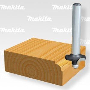 MAKITA Fraise à queue ronde R-8 mm D-09547