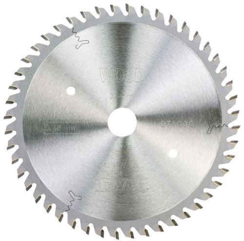 Lame de scie DeWALT BOIS, ATB 0°, 165 x 20 mm, 48 dents DT1090