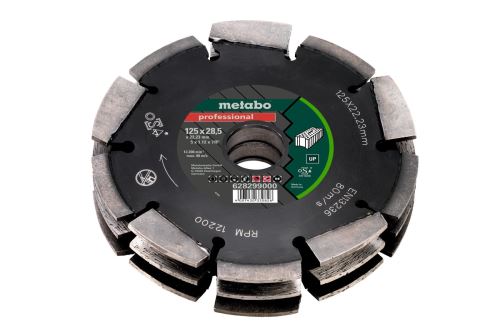 METABO Disque à fraiser diamanté pour MFE 40, 125 x 28,5 x 22,23 mm 628299000