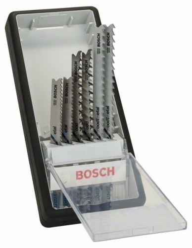 BOSCH Jeu de 6 lames de scie Robust Line Progressor, avec tige UU 123 X (2x) ; U234X (2x); Pour 345 XF (2x) 2607010532