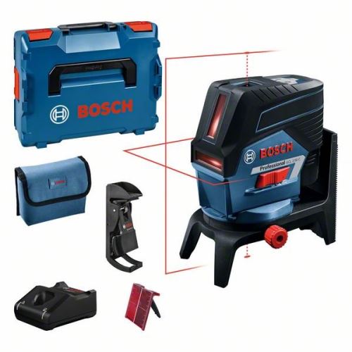 Laser croisé BOSCH GCL 2-50 C + RM2 + clip BM 3 + L-Boxx 136 0601066G03