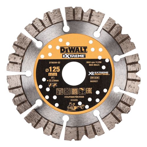 Lame diamantée DeWALT pour machine à rainurer, DT90294 DT90294