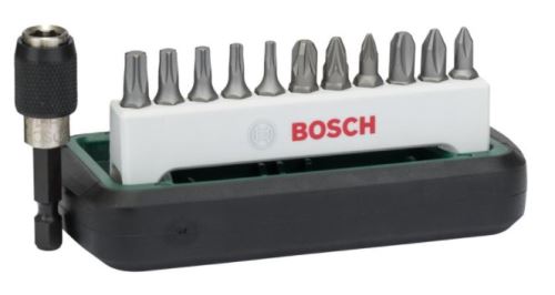 BOSCH Jeu d'embouts (12 pièces) PH1-2-3,PZ1-2-3,T10-15-20-25-30 2608255993