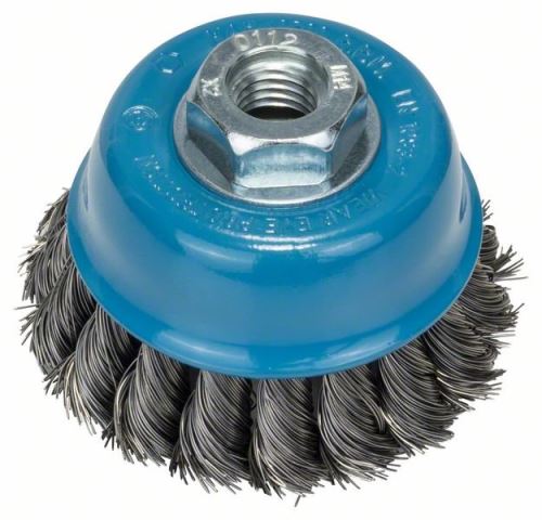 BOSCH Brosse coupe, tressée, 75, acier 75 mm, 0,5 mm, M14 1608622029