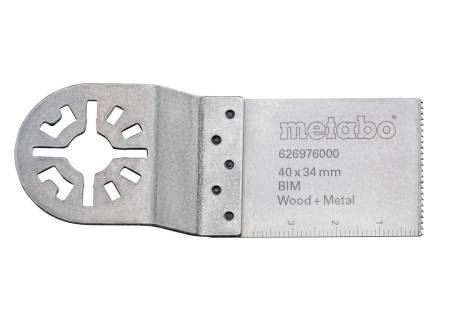 METABO Lame de scie plongeante 34 mm BiM bois, métal 626976000