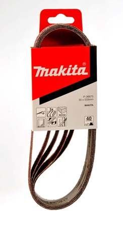 MAKITA bande abrasive 30x530 mm K80 5 pcs P-36697