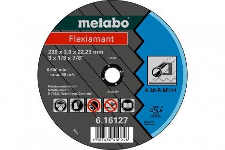 METABO Meule Flexiamant 100x2,5x16,0 acier, TF 41 - 616742000 616742000