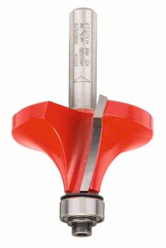 BOSCH Fraise à arrondir 8 mm, D 44,4 mm, R1 15,9 mm, L 22,2 mm, G 64 mm 2608629378