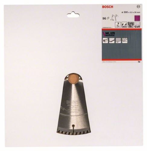 Lame de scie BOSCH multi-matériaux 300 x 30 x 3,2 mm ; 96 2608640518