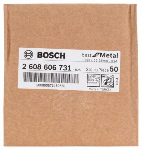 BOSCH Meule fibre R574, idéale pour le métal D = 125 mm ; K = 24 2608606731