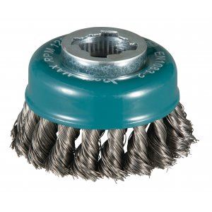 MAKITA fil d'acier coupe brosse fil tressé diamètre 0,35 mm X-LOCK 80 mm D-73374