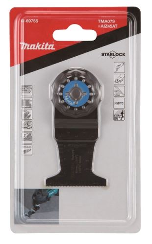 Feuille d'immersion MAKITA 45x40 mm HM TMA079 Starlock B-69755