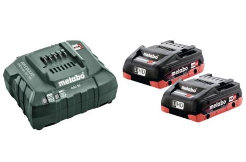 METABO Kit de base (chargeur + batteries) 18V / 2 x LiHD 4,0 Ah 685163000