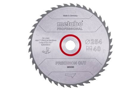 METABO Lame de scie 254 x 30 mm, 40 dents (pour TS 254) 628059000