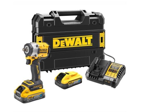 Visseuse à percussion DEWALT 2-18V-5AH, batterie POWERSTACK DCF921H2T