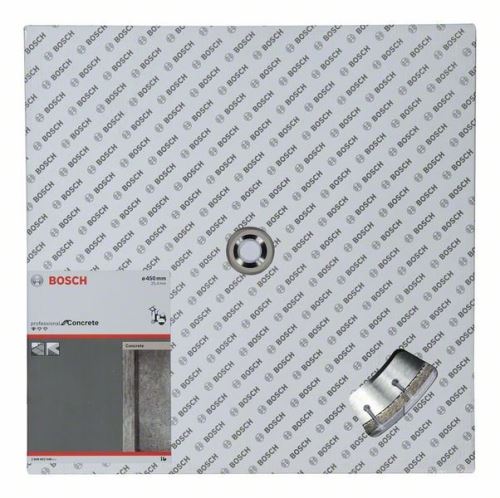 BOSCH Disque à tronçonner diamanté Standard pour Béton 450 x 25,40 x 3,6 x 10 mm 2608602546