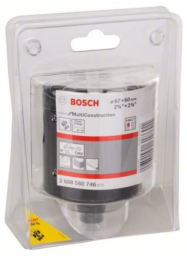 BOSCH Speed pour perforatrice Multi Construction 67 mm, 2 5/8" 2608580746