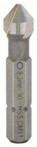 BOSCH Fraise 8,3 mm, M 4, 31 mm, 1/4" 2608596405