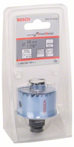 BOSCH Scie cloche à tôle pour tôle 48 mm, 1 7/8" 2608584795