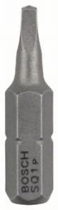 BOSCH Embout de tournevis extra dur Extra-Hart R1, 25 mm (3 pcs) 2608521108