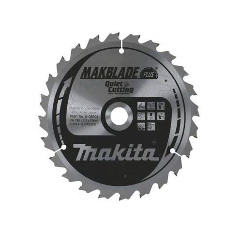 MAKITA Lame de scie pour bois MAKBLADEplus 260x2,3x30mm 80Z B-32605