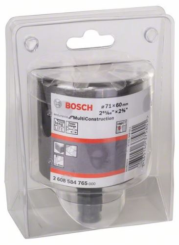 BOSCH Poinçon Endurance pour Multi Construction 71 mm, 4 2608584765