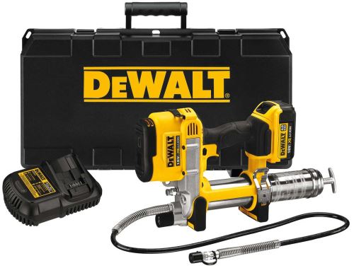 Pistolet graisseur sans fil DeWALT 18V XR Li-Ion 4.0Ah DCGG571M1