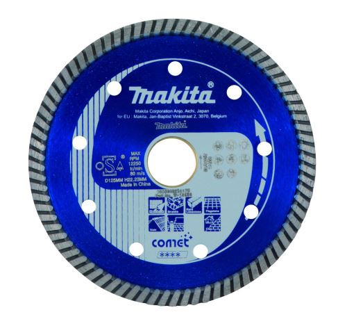 MAKITA disque à tronçonner diamanté Comet Turbo 125x22,23 mm B-12996