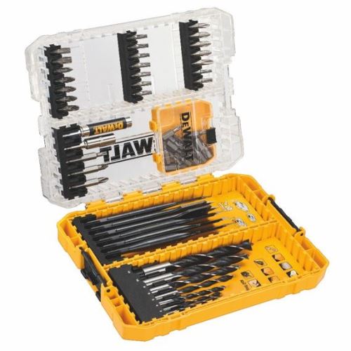 DeWALT Jeu de mèches et forets à bois (57 pièces) DT70758