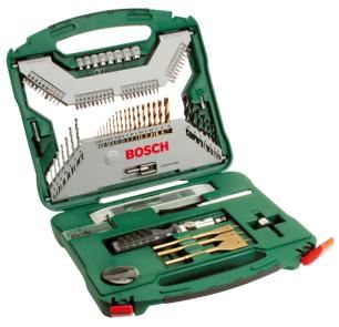 BOSCH jeu de 100 pièces X-Line titane 2607019330