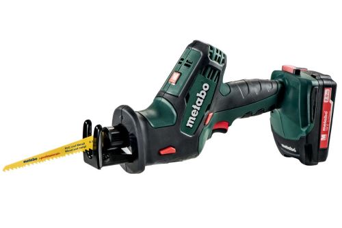 Metabo Scie à queue sans fil SSE 18 LTX Compact 2x2,0 Ah 602266500