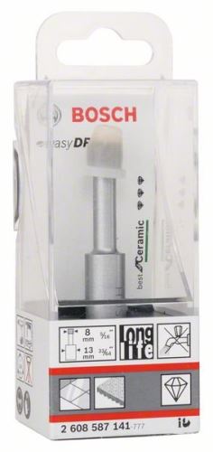 BOSCH Forets diamantés pour perçage à sec Easy Dry Best for Ceramic 8 x 33 mm 2608587141