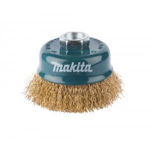 MAKITA Brosse coupe en fil de laiton, fil ondulé 0,3 mm, 75 mm D-39768