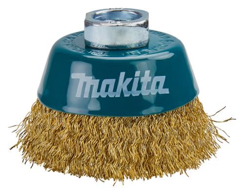 MAKITA Brosse coupe en fil de laiton, fil ondulé 0,3 mm, 60 mm D-39746