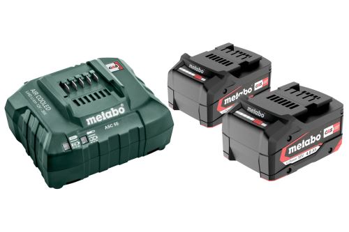 METABO Kit de base (chargeur + batteries) 18V / 2 x 4,0 Ah 685050000