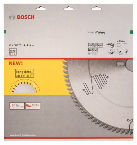 BOSCH Lame de scie Expert pour le bois 250 x 30 x 3,2 mm, 22 2608642502