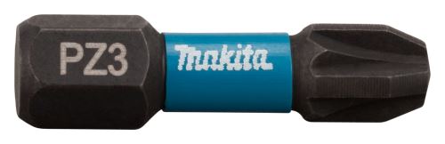 MAKITA embout de torsion 1/4" IMPACT NOIR PZ3, 25 mm 2 pcs B-63650